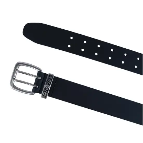 Dickies Men's Big & Tall Leather Two Prong Casual Belt image {1}