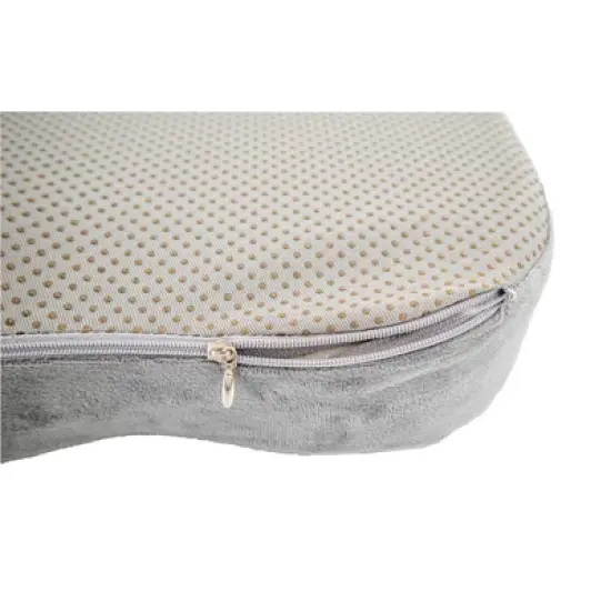 5 Star Super Deals Memory Foam Cooling Gel Seat Cushion Gel Enhanced Orthopedic Contour Coccyx Cushion Non Slip Cradle & Support Your Body & Tailbone image {4}