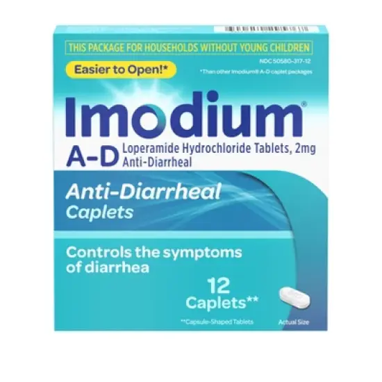 Imodium A-D Caplets - 12ct image {4}
