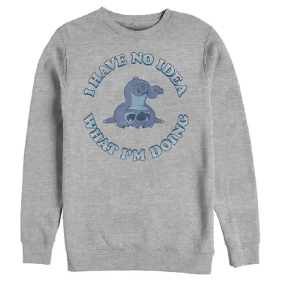 Men's Lilo & Stitch I Have No Idea Sweatshirt image {3}