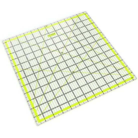 Arteza Quilter's Ruler, Acrylic, Square, 12.5"x12.5" image {1}