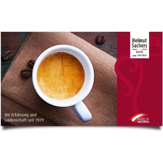 Helmut Sachers Espresso Ground Coffee 17.6oz/500g image {3}