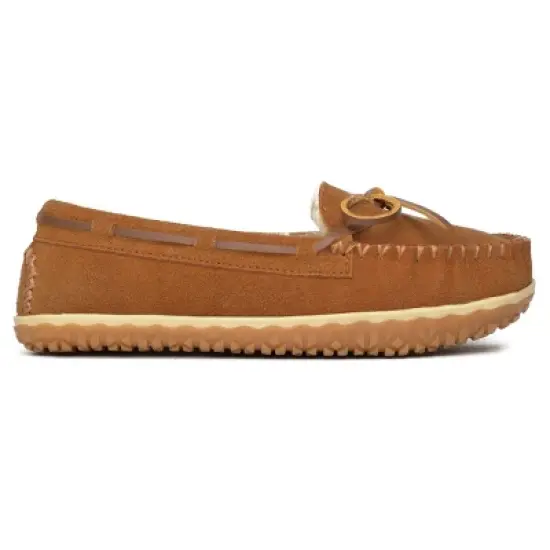 Minnetonka Women's Suede Tilia Moccasin Slippers image {2}