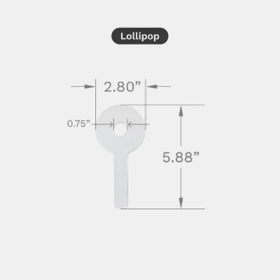 Rejuvaskin Scar Fx Silicone Sheets - Breast Lollipop Pair image {3}