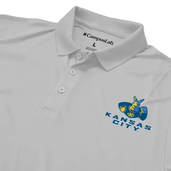 Men's University of Missouri-Kansas City Adult Polo Left Chest Collegiate Logo image {3}