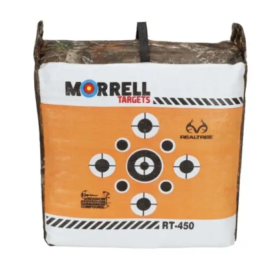 Morrell Targets RT-450 Archery Bag Target with E-Z Carrying Handle and Realtree Edge Camouflage for Crossbow, Compound, and Traditional Bow Practice image {3}