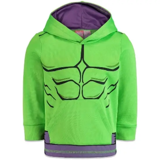 Marvel Avengers Hulk Miles Morales Spider-Man Athletic Cosplay Hoodie Toddler to Big Kid image {7}