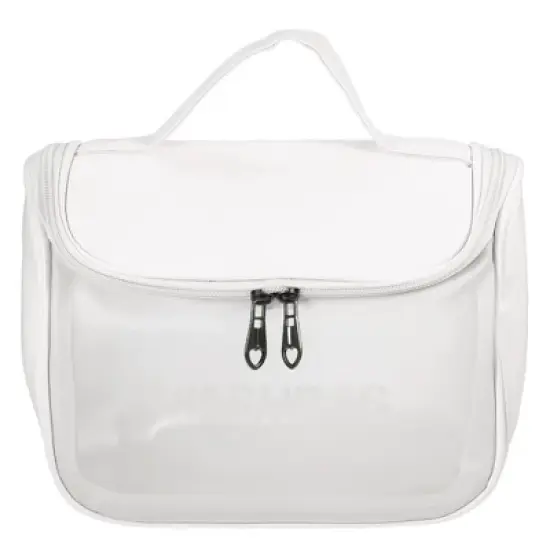 Unique Bargains Portable Flip Cover Makeup Bag 1 Pc image {6}