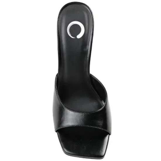 Journee Collection Womens Marlowe Tru Comfort Foam Open Toe High Stiletto Pumps image {3}