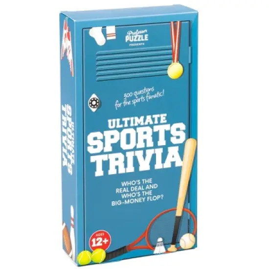 Professor Puzzle Ultimate Sports Trivia - 300 Questions, 3 Difficulty Levels image {6}
