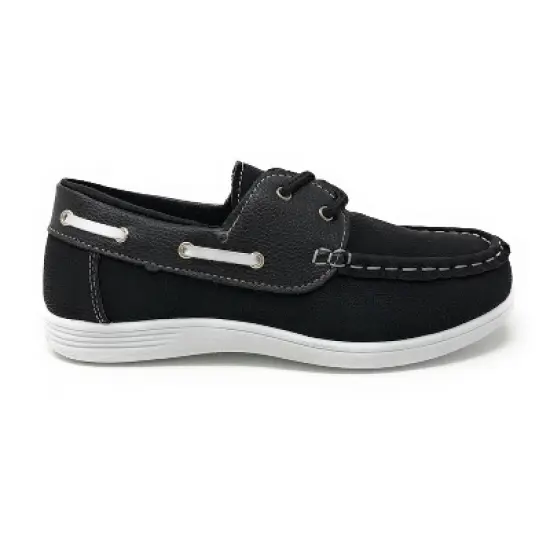 coXist Boy's Lace up Kids Boat Deck Kids Dress Shoes (Little Kid/Toddler) image {1}