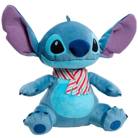 Disney Lilo & Stitch Holiday Large Plush: Polyester Character Stuffed Animal image {3}