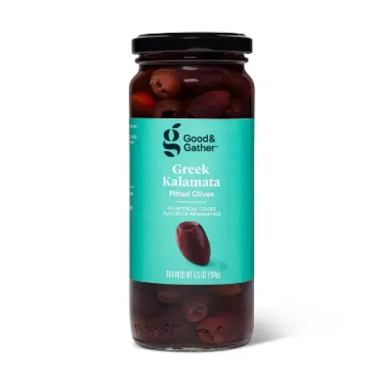 Greek Pitted Kalamata Olives - 6.5oz - Good & Gather&trade; image {3}