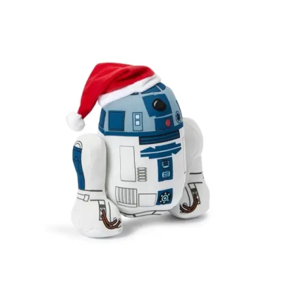 Se7en20 Star Wars Talking Santa R2D2 9" Plush Doll image {2}