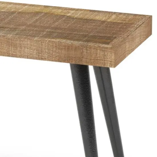 Jamison Bench Distressed Natural - WyndenHall image {2}