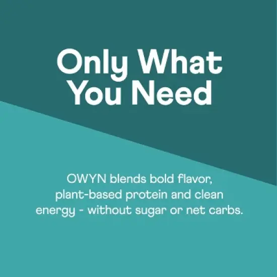 OWYN Double Shot Coffee Protein Shake with Caffeine - Mocha Latte - 44.6 fl oz/4pk image {8}