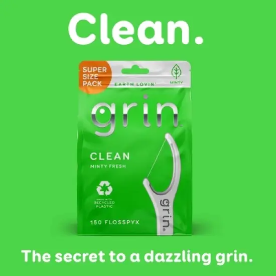 Grin Oral Care Fine Flosspyx - 150ct image {7}