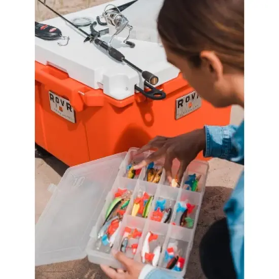 RovR RollR 80-Quart Wheeled All-Terrain Adventure Cooler image {6}