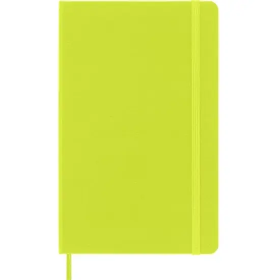 Moleskine Notebook Long Ruled Hard Cover Lemon Green image {1}
