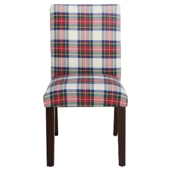 Hendrix Dining Chair in Plaid - Skyline Furniture image {1}