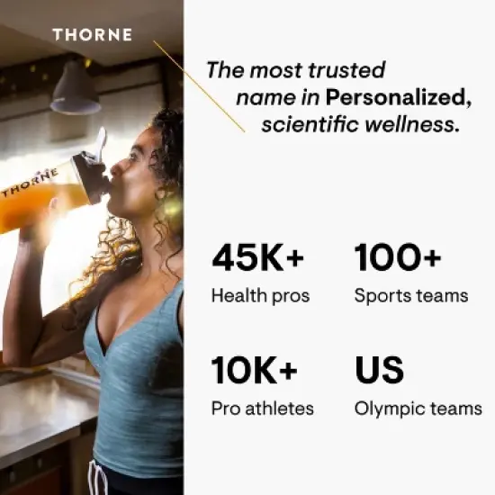 THORNE Lysine - Essential Amino Acid for Skin Health, Energy Production, and Immune Function* - 500 mg - 60 Capsules image {6}