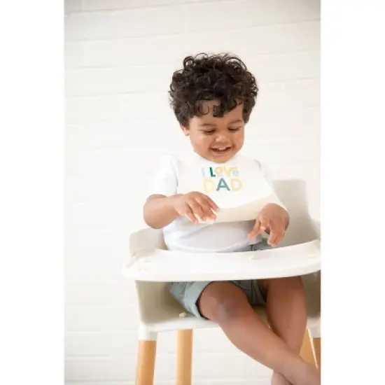 Bella Tunno I Love Dad Wonder Bib image {2}