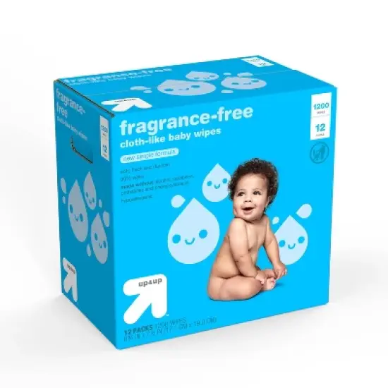 Fragrance-Free Baby Wipes - up & up&trade; (Select Count) image {9}