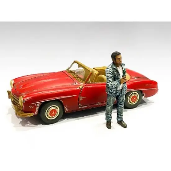 Auto Mechanic Hangover Tom Figurine for 1/24 Scale Models by American Diorama image {1}