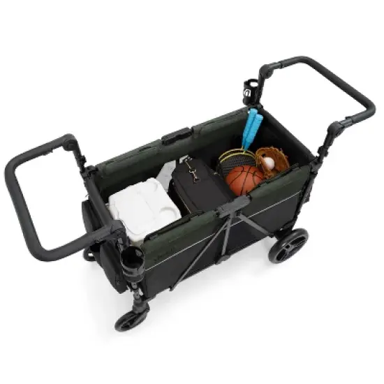 Jeep Aries Stroller Wagon by Delta Children - Black/Green image {11}