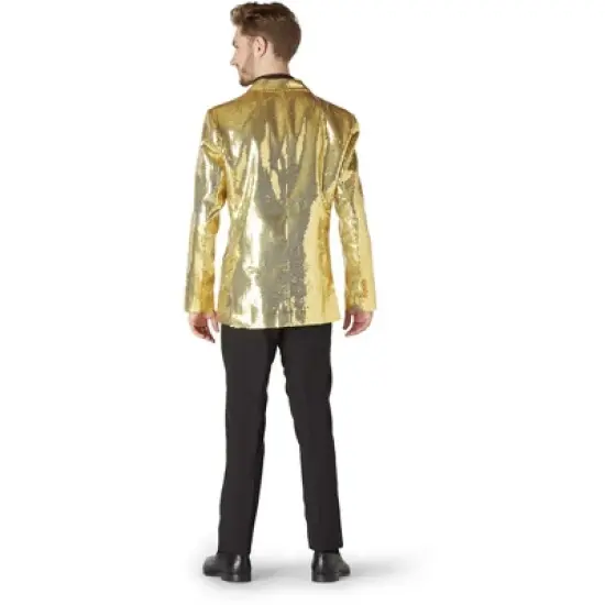 Suitmeister Men's Christmas Blazer - Sequins Gold image {1}