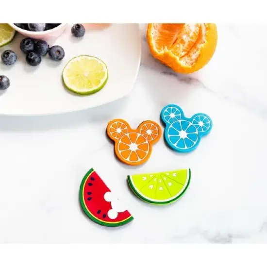 Seven20 Disney Mickey Mouse Fruit Magnets | Set of 4 image {7}