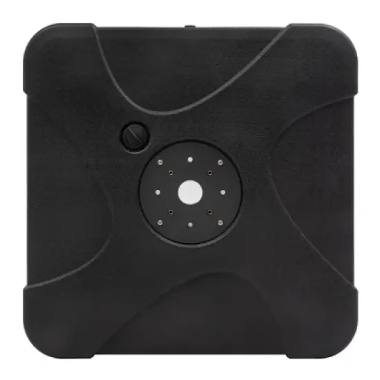 150lbs Heavy Duty Sand/Water Fillable Patio Offset Cantilever Umbrella Weighted Base Black - Crestlive Products image {2}