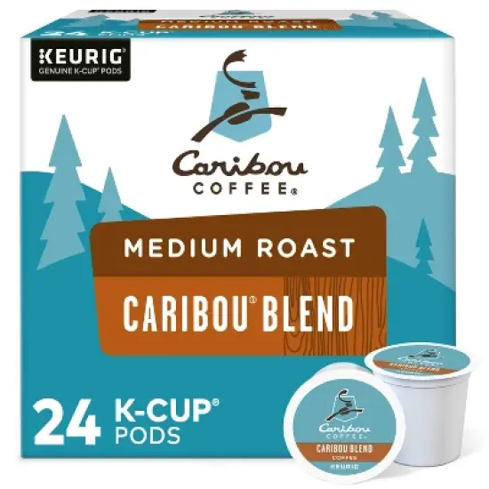 Caribou Coffee Caribou Blend Medium Roast Keurig K-Cup Coffee Pods image {9}