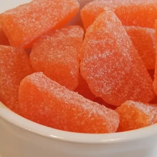 Howe Traditional Nostalgic Candies, Vintage Style Old Fashioned Candy Flavors, Sweet Chewy Orange Slices, 22 oz image {1}