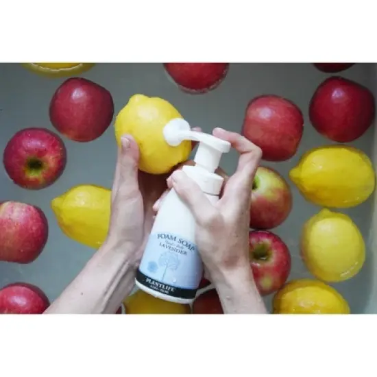 Plantlife Lavender Foam Soap &ndash; Gentle, Moisturizing, Plant-Based &ndash; Ideal for Hand & Body Wash, Shaving, Kids&rsquo; Foaming Fun &ndash; 8.5oz image {4}