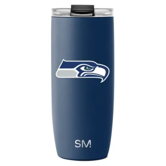 NFL Seattle Seahawks Simple Modern Stainless Steel Voyager Travel Mug - 20oz image {3}