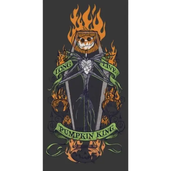 Boy's The Nightmare Before Christmas Long Live the Pumpkin King T-Shirt image {1}