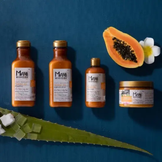 Maui Moisture Coconut Oil Curl Quench Smoothie Curl Enhancer - 12oz image {3}