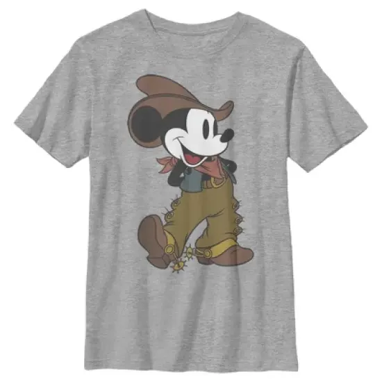 Boy's Disney Mickey Mouse Cowboy T-Shirt image {4}
