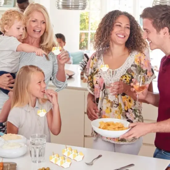 Big Dot of Happiness Baby Neutral - Baby Shower Conversation Starter - 2-in-1 Dirty Diaper Game - Set of 24 image {2}