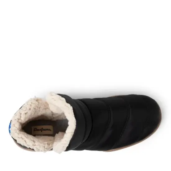 Dearfoams Mens Bryant Nylon Puffer Indoor/Outdoor Slipper Boot image {2}