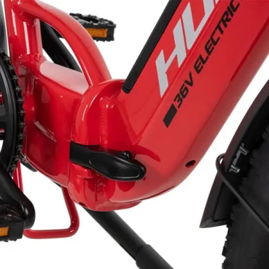 Huffy Centuric Folding Step Through Electric Bike - Red image {7}