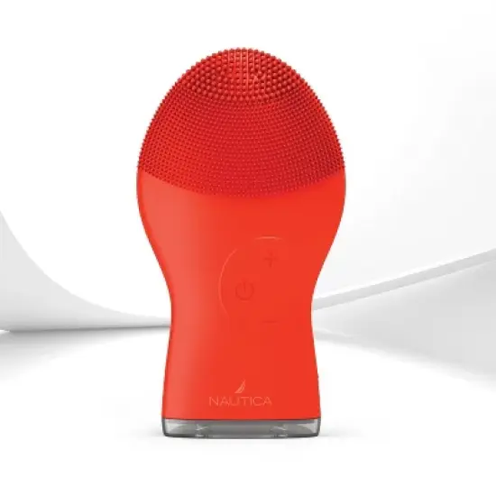 Nautica PC120 Sonic Facial Cleansing Brush Made with Ultra Hygienic Soft Silicone, Waterproof and Rechargeable Face Scrub Brush for Men & Women image {8}