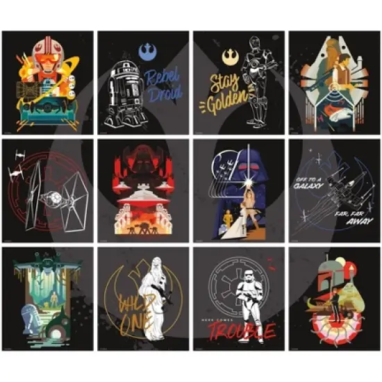 Star Wars 2026 11"x17.2" Oversized Calendar image {3}