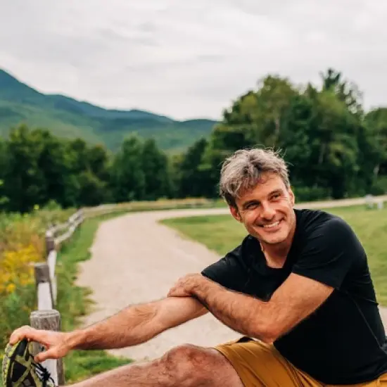 Minus33 Merino Wool Micro Weight - Men's Wool V-Neck T-Shirt Woolverino Ash Gray S image {5}