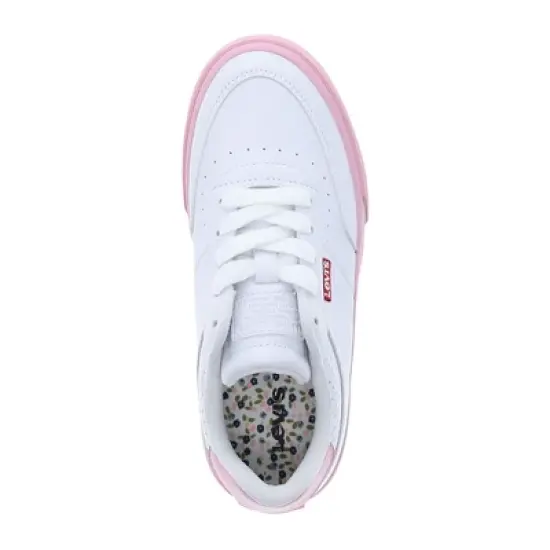 Levi's Kids Maribel CB UL Vegan Leather Lowtop Casual Lace Up Sneaker Shoe image {1}