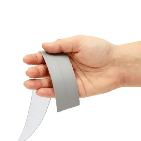 Stockroom Plus 4 Roll 1.5-Inch Water Resistant Gray Silicone Caulk Tape for Bathtub, Kitchen Sink, Bathroom, 10.5 Ft image {3}