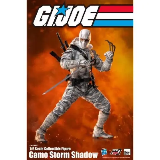 Storm Shadow Camo Version 1:6 Scale Figure PX Previews Exclusive | G.I. Joe | threezero FigZero Action figures image {2}