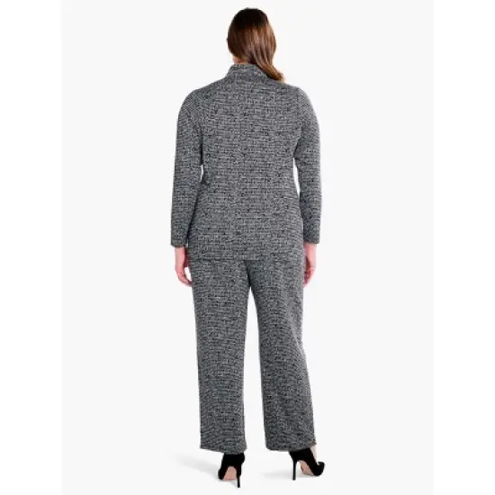 NIC + ZOE Etched Tweed Jacket image {5}