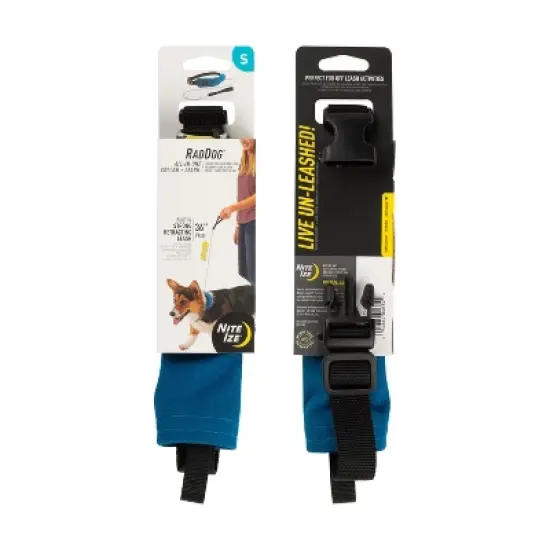 Nite Ize Raddog All-in-One Collar and Leash Combo - Dog Collar with Built-in Retractable Leash image {6}